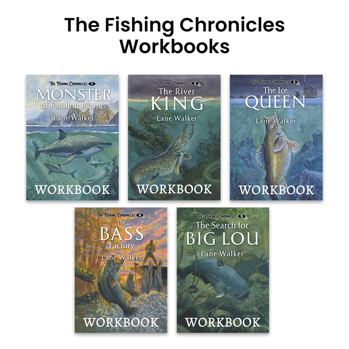 Printable Workbooks - The Fishing Chronicles