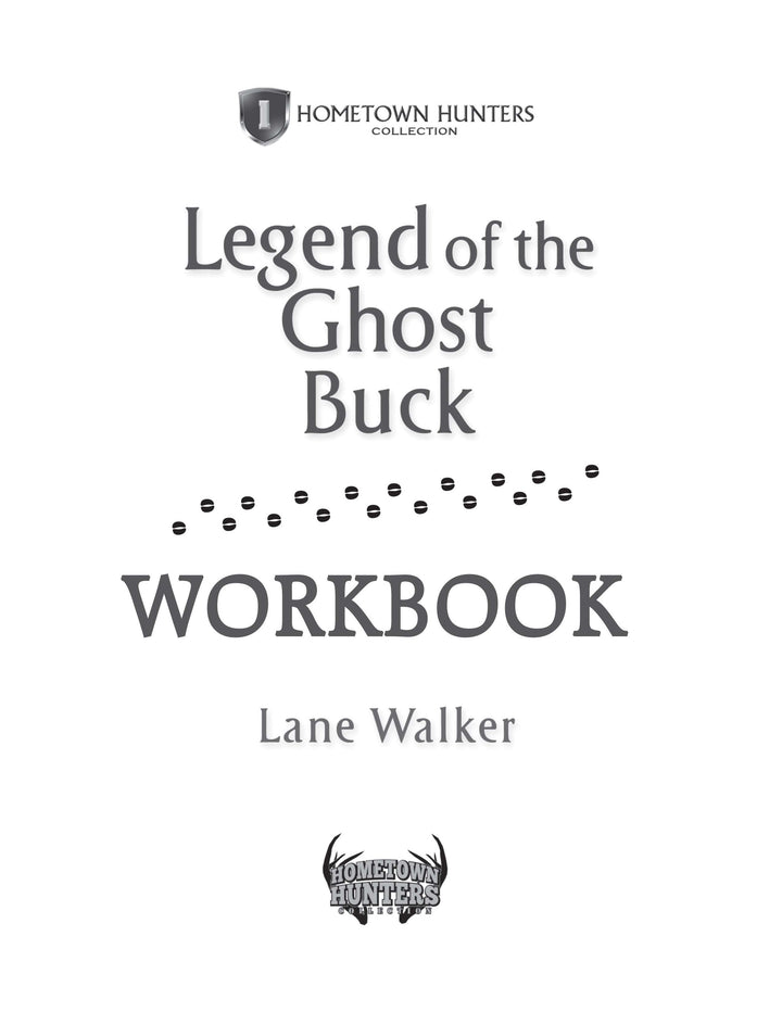 PDF Workbook - Legend of the Ghost Buck